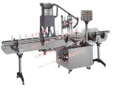 全自動(dòng)上蓋鎖蓋機(jī)，瓶蓋自動(dòng)上蓋機(jī)